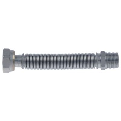 gas line connection 3/8" IT - 3/8" ET L 108mm ED ø 16mm SS flexible DN11