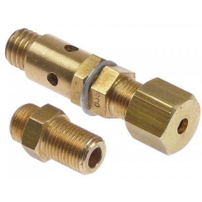 pilot burner M10 pipe connection ø4mm natural/liquid gas