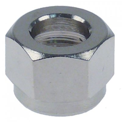 union nut M14x1 tube ø 10mm WS 17