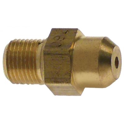 gas injector 1/8" WS 13 bore ø 2,6mm