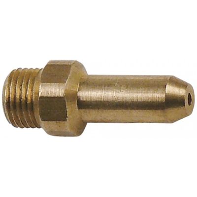 gas injector thread M10x1 WS 12 bore ø 1,75mm L 31mm code 175