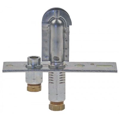 pilot burner POLIDORO 2 flames gas connection 6mm