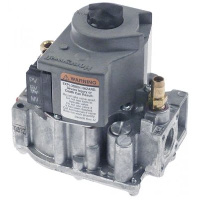 gas valve natural gas 24V 50/60Hz gas inlet 1/2" NPT gas outlet 1/2" NPT