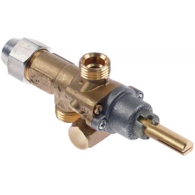 gas tap AB type A60W gas inlet M16x1.5 (tube ø 10mm)