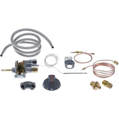 gas thermostat kit type MT7200 gas input pipe flange pipe input ø 8mm