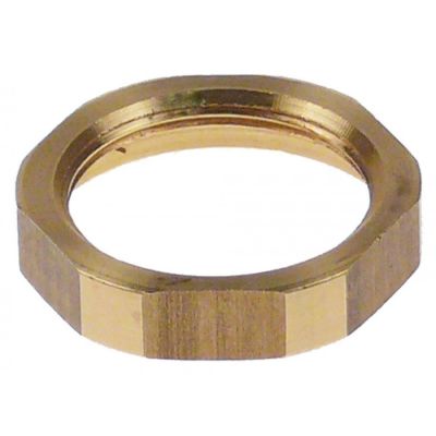 nut for Venturi brass H 6mm WS 27