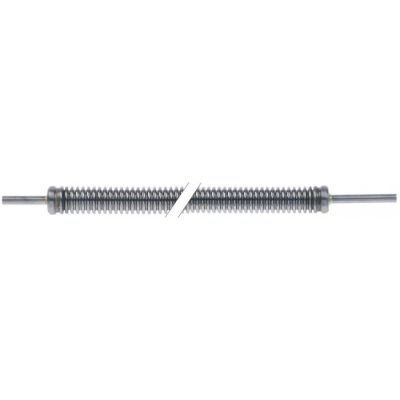 gas line connection ø4mm L 680mm ED ø 12mm SS flexible thickness 0,75mm connection length 30mm