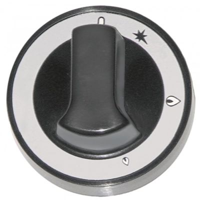 Buton robinet de gaz ø 72 mm, ø 10 x 8 mm, tesitura jos, OLIS - 110052