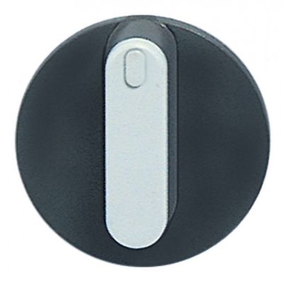 knob switch zero mark ø 42mm shaft ø 5x5mm black
