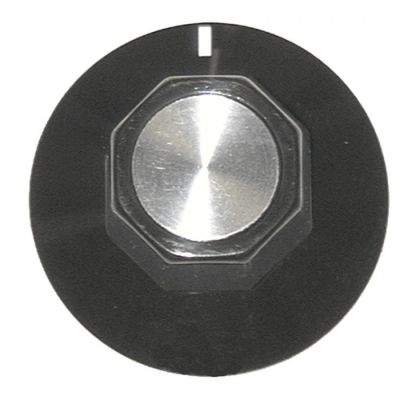 Buton cu simbol ø 50 mm, pentru ax  ø 6x4,6 mm - 110126
