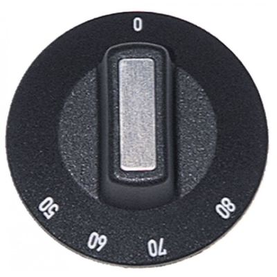 Buton termostat 50- 80°C, ø 50 mm, ax ø 6x4,6 mm, cu tesitura sus - 110254