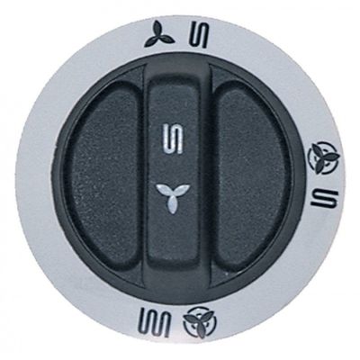 knob power ø 72mm shaft ø 6x4,6mm shaft flat horizontal