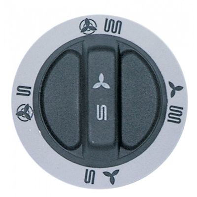knob speed/power ø 72mm shaft ø 6x4,6mm shaft flat horizontal