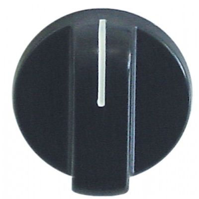 Buton cu simbol zero ø 45 mm, ax 6x5 mm - 110275