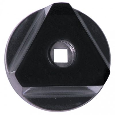 knob water ø 50mm shaft ø 7x7mm