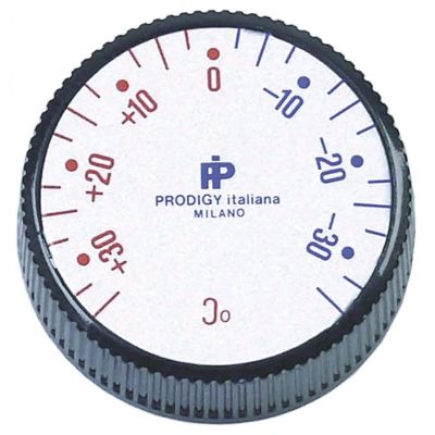 Buton termostat -35 +35 °C, ø 45 mm, ax ø 6 x 4,6 mm - 110305