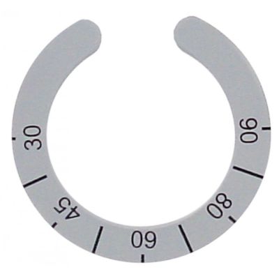 knob dial plate thermostat t.max. 90°C 30-90°C