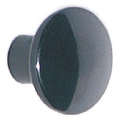 mushroom cap handle thread M5 handle ø 25mm L 19mm plastic black