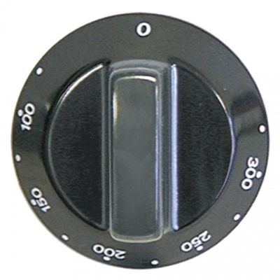 Buton termostat 75-325°C, ø 60 mm, ax ø 6x4,6 mm, Tecnoinox RC00284000 - 110713