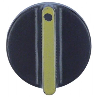 knob switch zero mark ø 31mm shaft ø 5x5mm grey