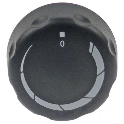 Buton gradat ø 52 mm, ax ø 6x4,6 mm - 110760