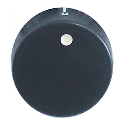 Buton cu simbol 0, ø 40 mm, ax ø 6x4,6 mm - 110877