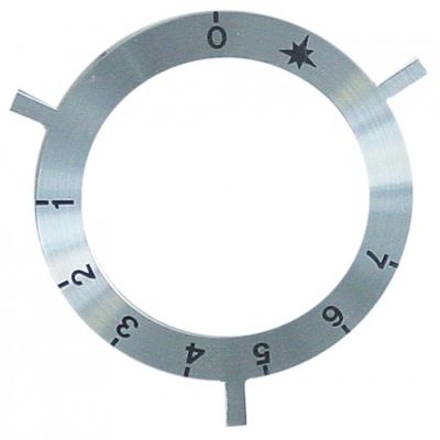knob dial plate gas thermostat 1-7