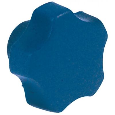 star handle M6 ø 40mm L 29mm blue - Code 111054