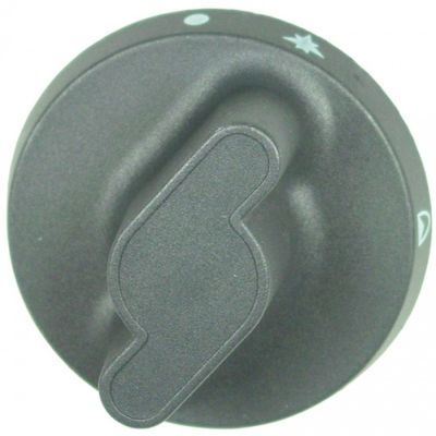 Buton robinet de gaz ø 73 mm, ax ø 8 x 6,5 mm - 111186