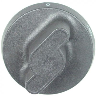 knob thermostat t.max. 180°C temperature range 100-180°C ø 73mm shaft ø 6x4,6mm