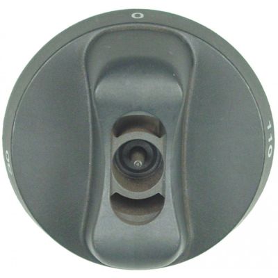 knob thermostat t.max. 110°C temperature range 30-110°C ø 65mm shaft ø 6x4,6mm