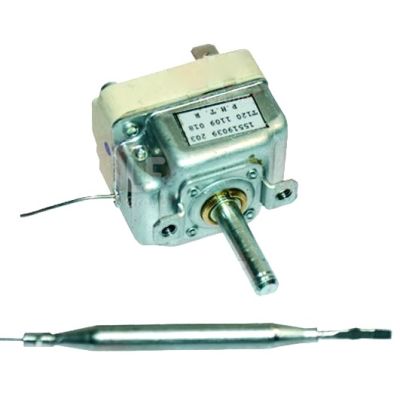 Termostat 150-200°C, 15519039 203, ax ø 6x4.6 mm, fir capilar L 2900 mm, senzor ø 6x80 mm - ELETHE0002