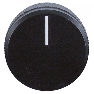 knob switch zero mark ø 23mm shaft ø 5,5mm black