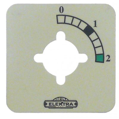 bezel 0-1-2 yellow ELEKTRA