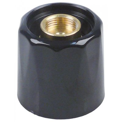 knob ø 53mm L 52mm Tr18x4 black
