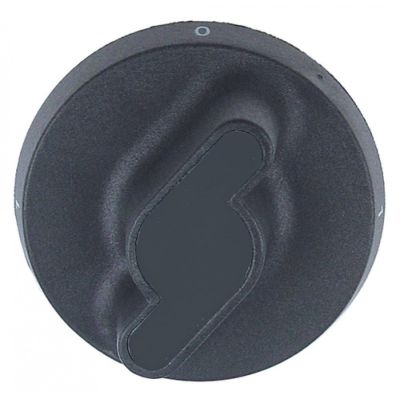 Buton comutator ø 73 mm, cu simboluri 0-1-0-1, ax ø 6 x 4,6 mm - 111359