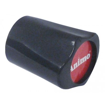 turning handle ANIMO ø 45mm L 50mm shaft ø 8mm black