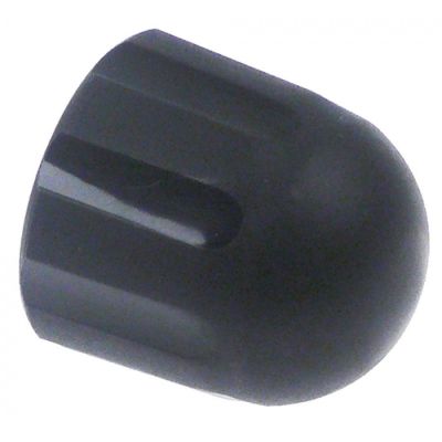 Buton negru ø 40 mm, L 42 mm - 111389