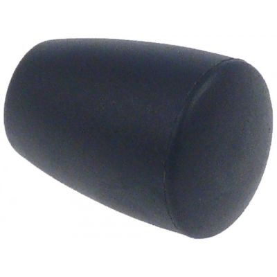 handle M10x1,5 ø 27,5mm L 38mm black matt