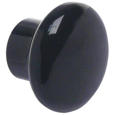 mushroom cap handle thread M8x1,25 handle ø 34mm L 24mm black bain marie