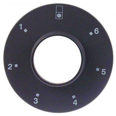 bezel switch 7-position for front hob