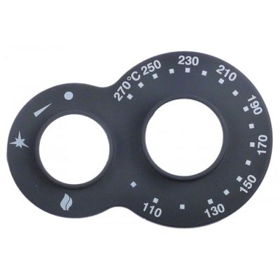 bezel gas regulator t.max. 270°C 110-270°C