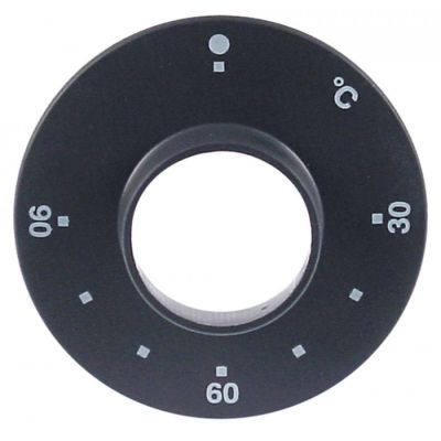 bezel thermostat t.max. 90°C 30-90°C