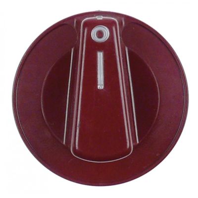 knob none ø 60mm shaft ø 6x4,6mm shaft flat upper