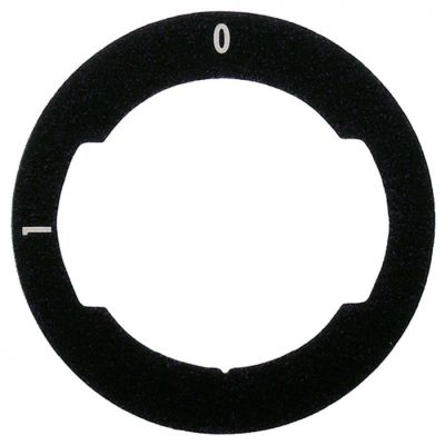 knob dial plate 0-1