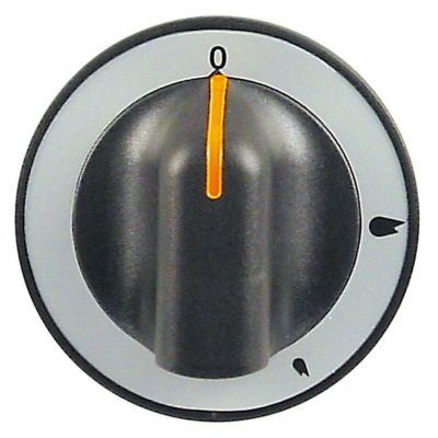 Buton robinet de gaz Giga ø 71 mm, ax ø 8x6,5 mm, tesitura sus - 111829
