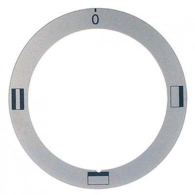 knob dial plate oven TH/BH/TH+BH ED ø 65mm ID ø 50mm