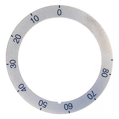knob dial plate thermostat t.max. 85°C 0-85°C