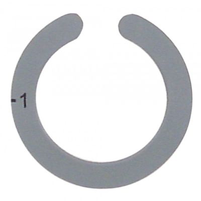knob dial plate switch 0-1 grey