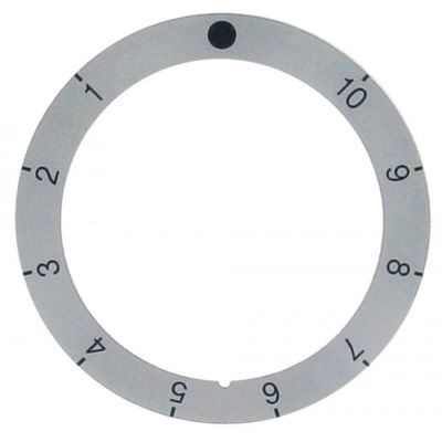 knob dial plate energy regulator 1-10